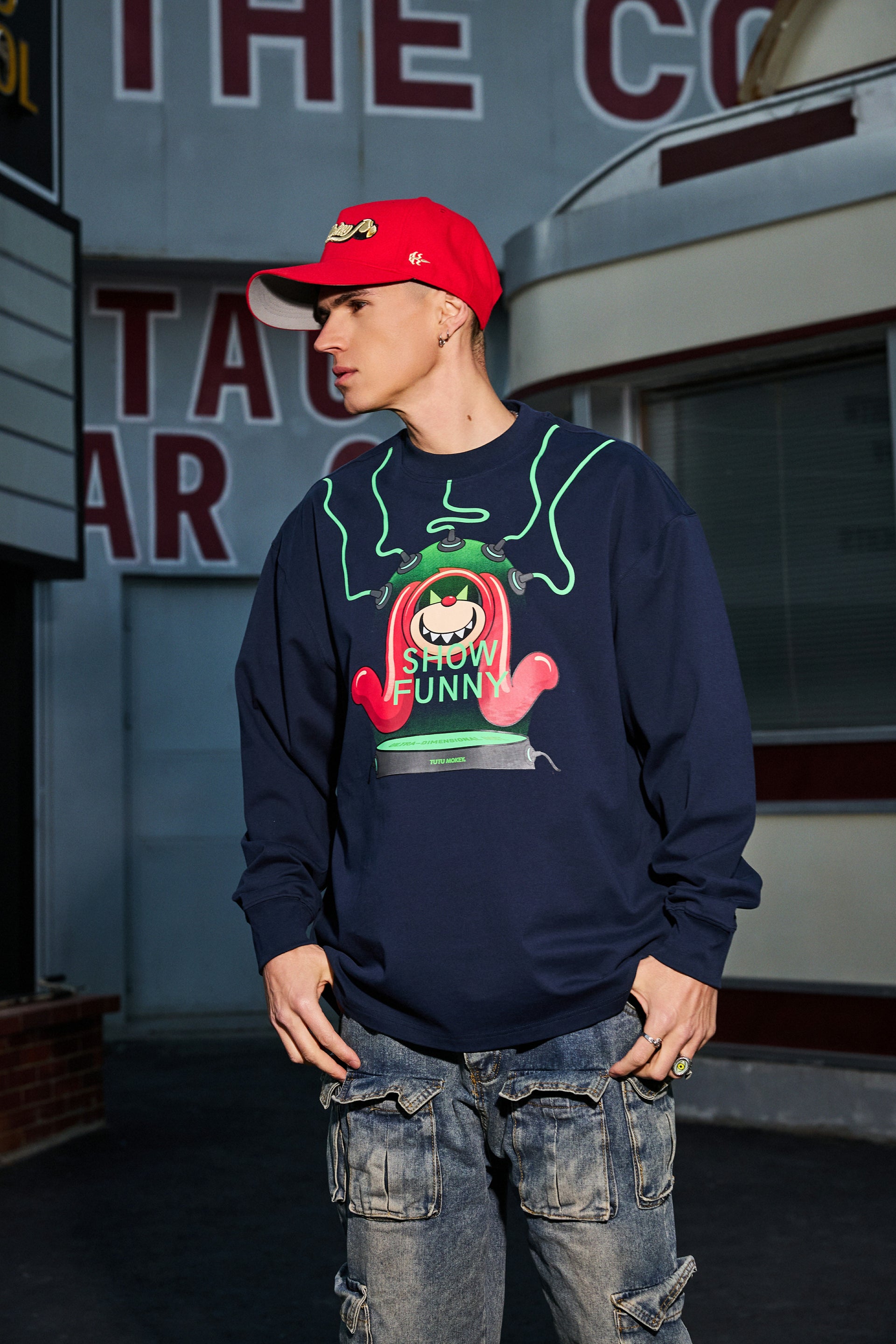 TuTuMokey Show Funny Sweatshirt