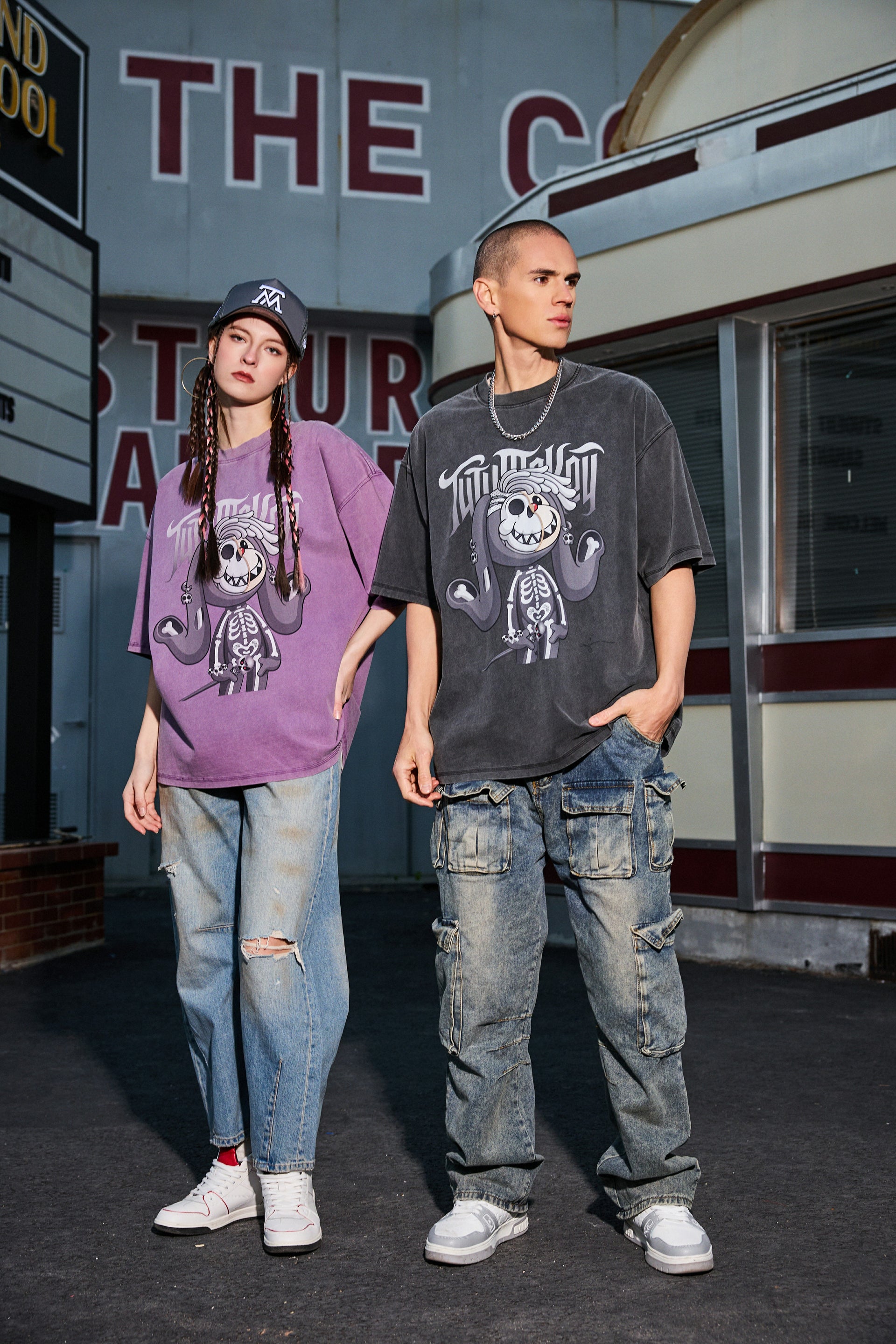 TuTuMokey Skeleton T-Shirt