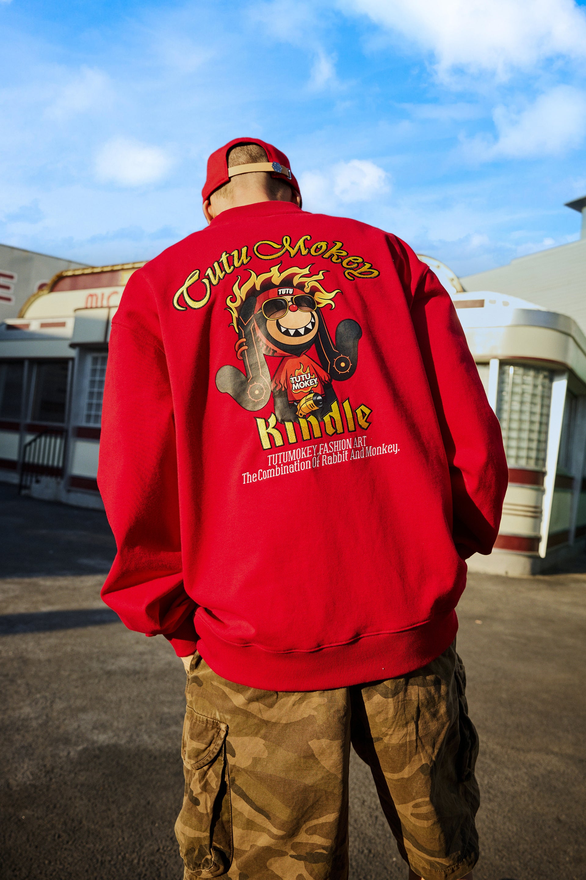 TuTuMokey Kindle Sweatshirt