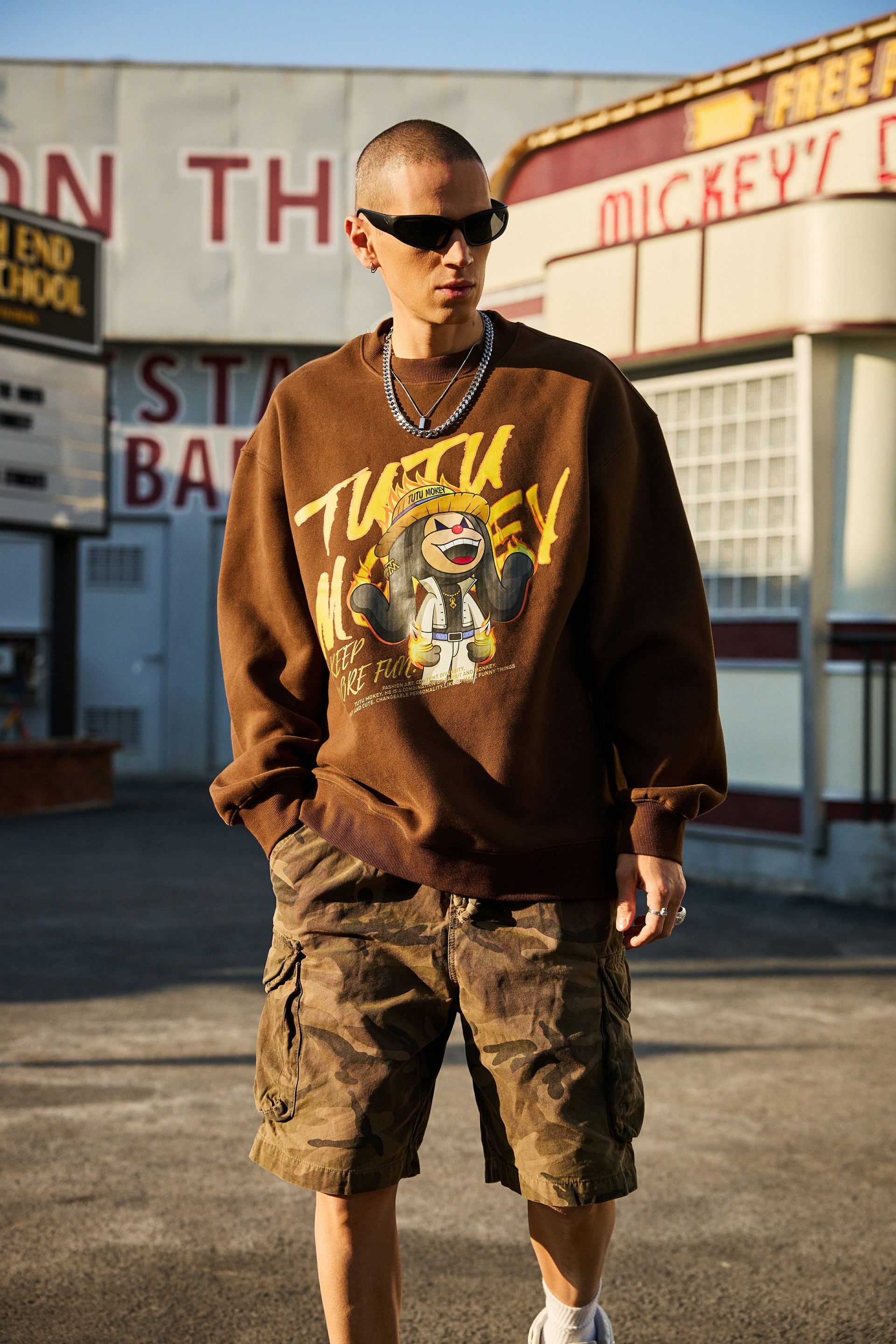 TuTuMokey Keep More Fun 666 Sweatshirt