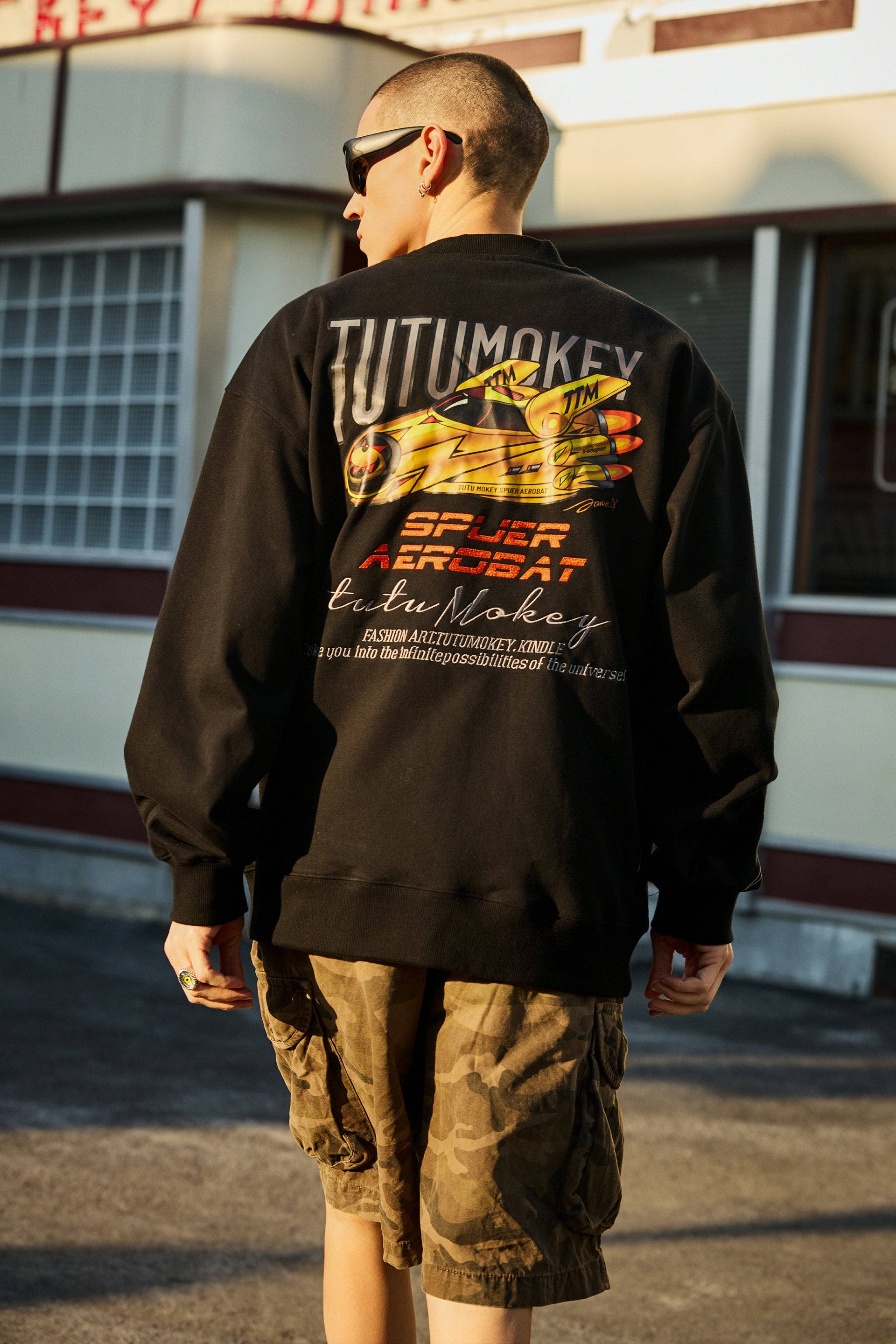 TuTuMokey Aerobatic Sweatshirt
