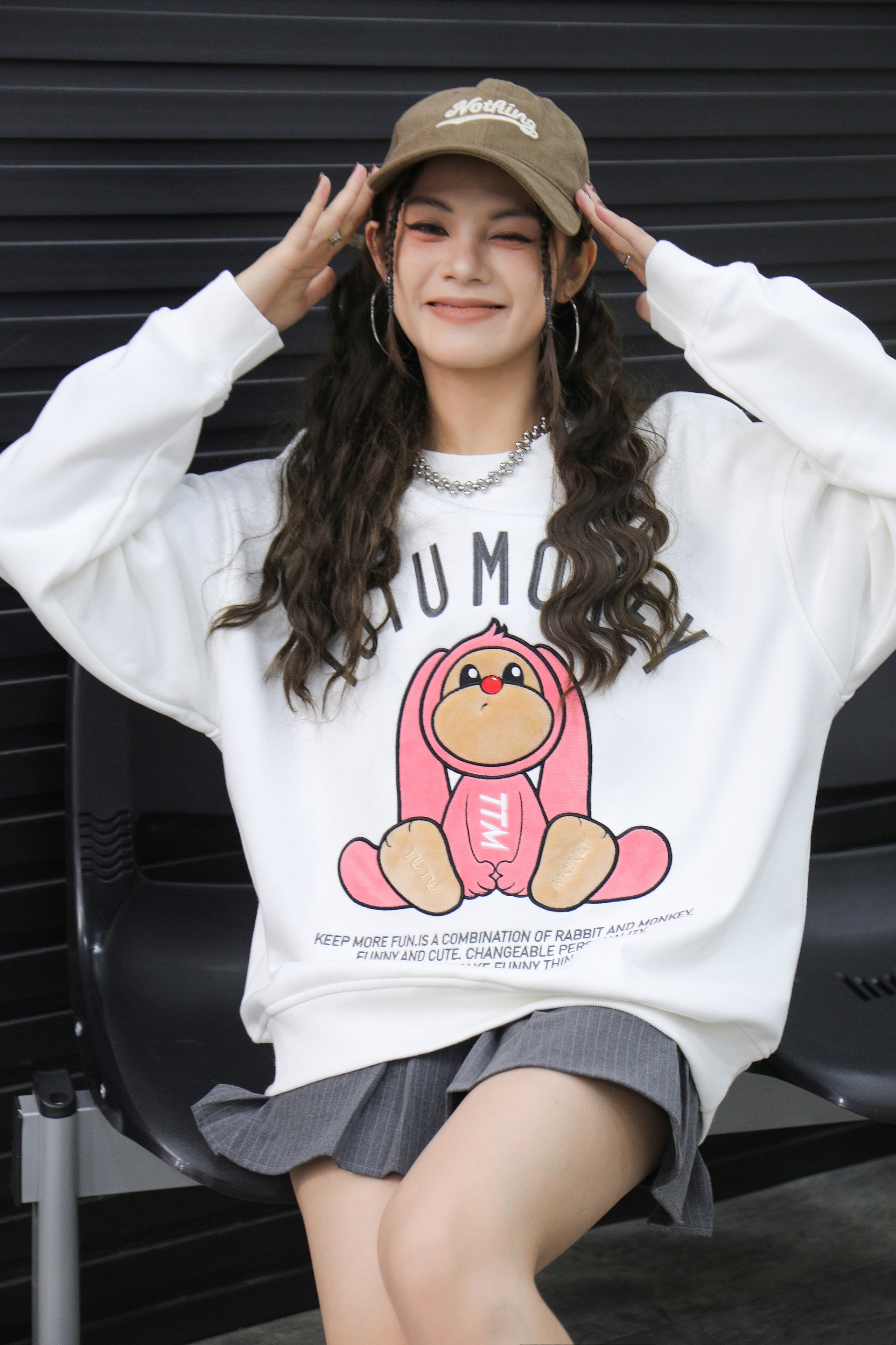 TuTuMokey Peace Sweatshirt