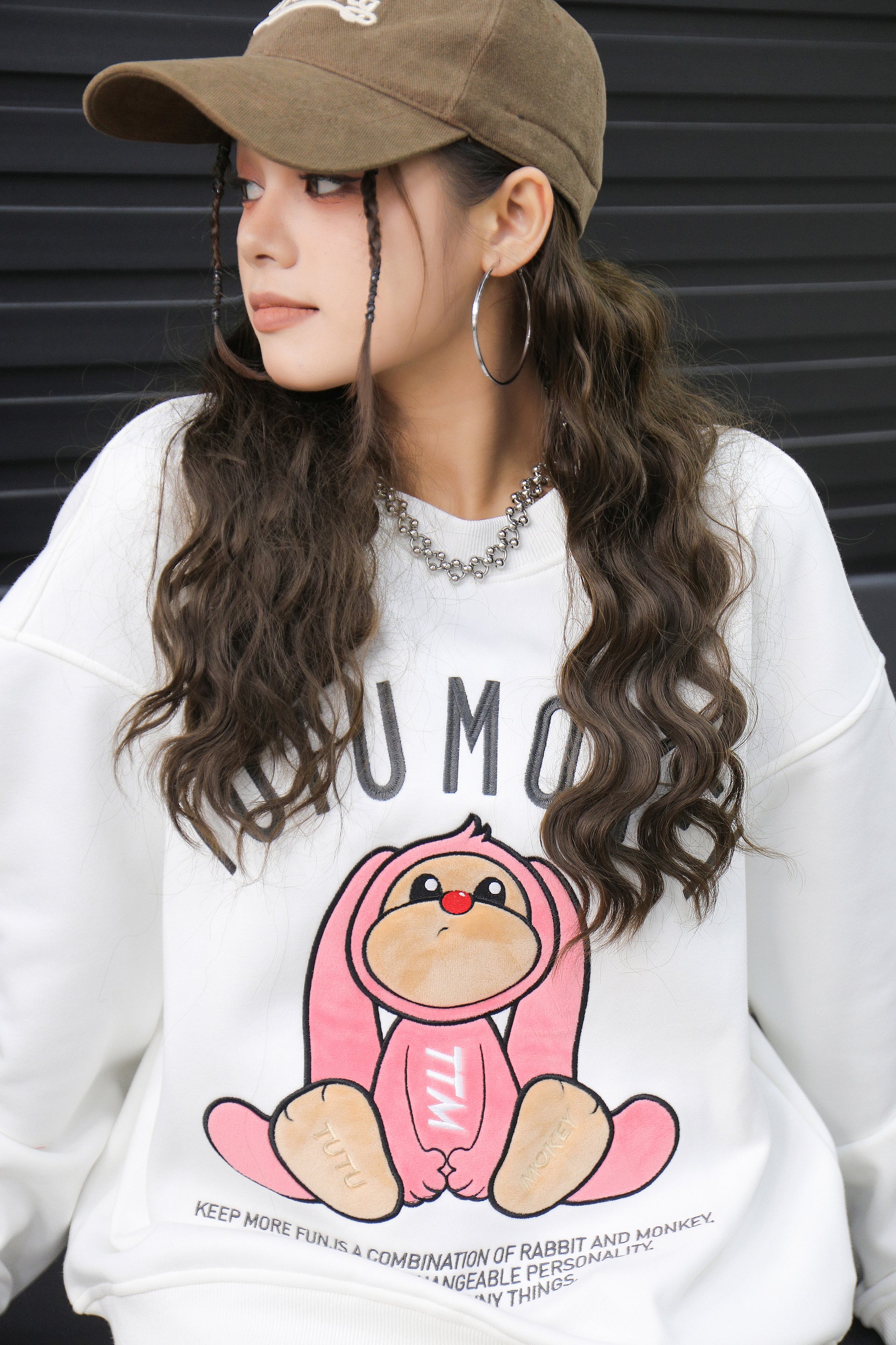 TuTuMokey Peace Sweatshirt